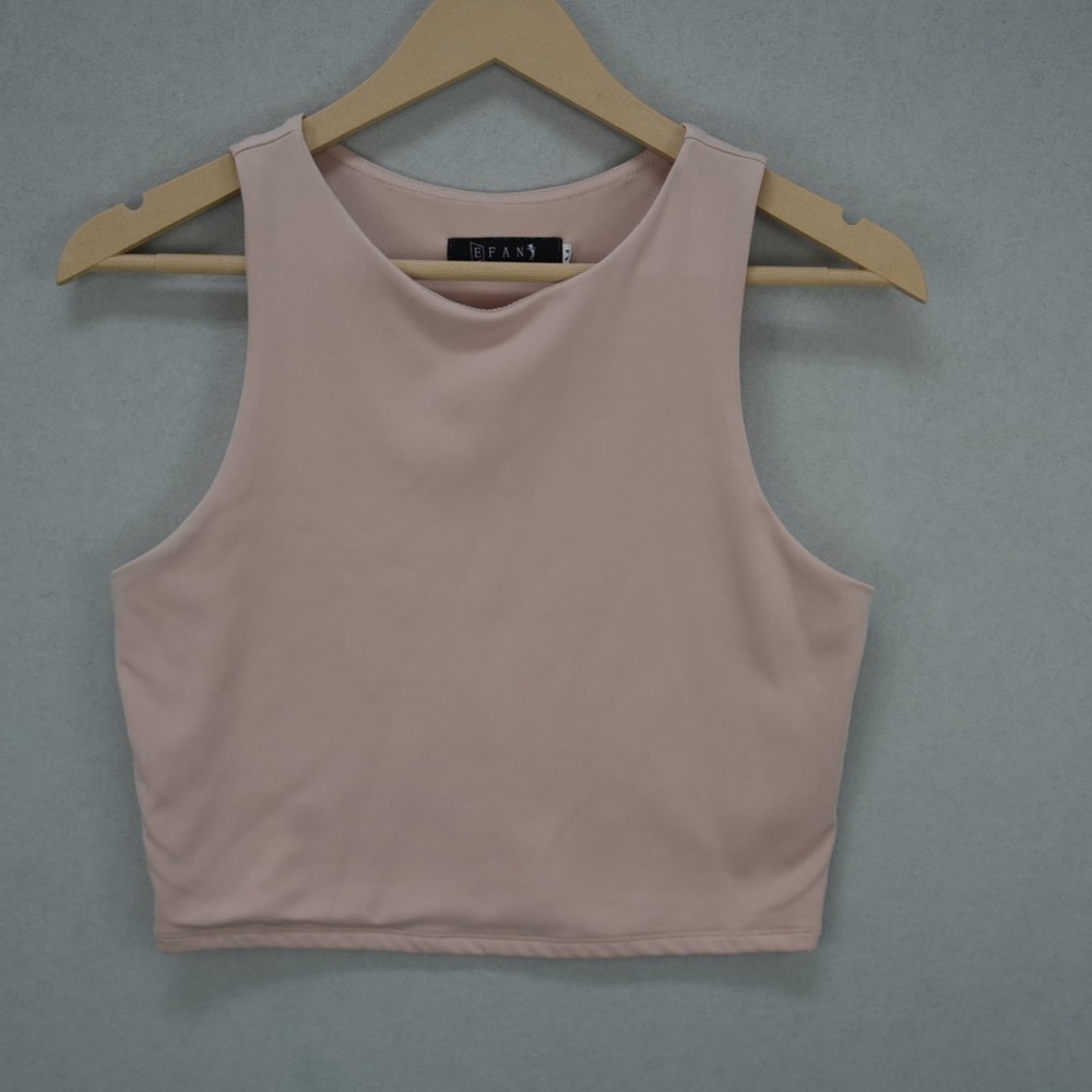 Women's Nude Crop Top
